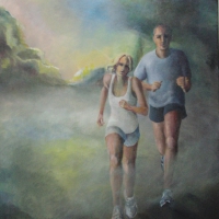 joggen-in-de-ochtendnevel